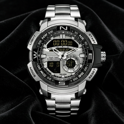 📢📢49% OFF !! ⏰Men's Dual-Display Sports Watch
