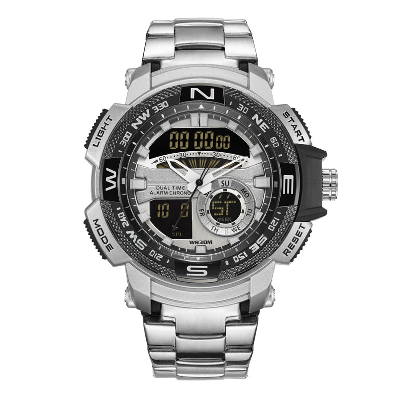 📢📢49% OFF !! ⏰Men's Dual-Display Sports Watch