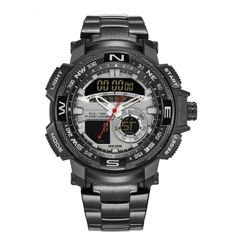 📢📢49% OFF !! ⏰Men's Dual-Display Sports Watch
