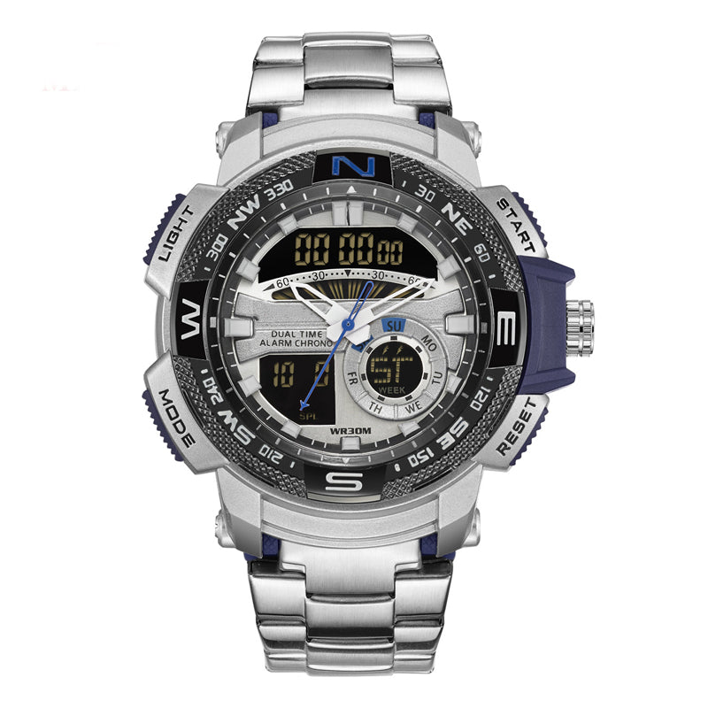📢📢49% OFF !! ⏰Men's Dual-Display Sports Watch