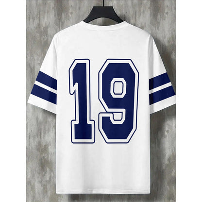 👕 LIMITED-TIME 49% OFF! ✨ Sporty Number Print T-Shirt – Athletic Jersey, Breathable, Relaxed Fit 🏀
