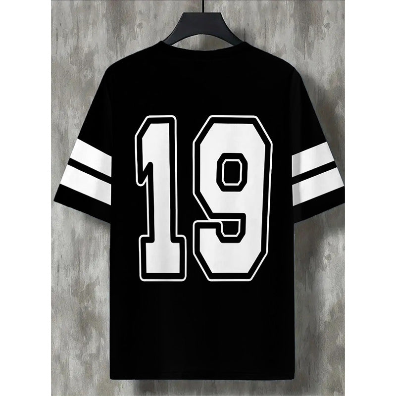 👕 LIMITED-TIME 49% OFF! ✨ Sporty Number Print T-Shirt – Athletic Jersey, Breathable, Relaxed Fit 🏀
