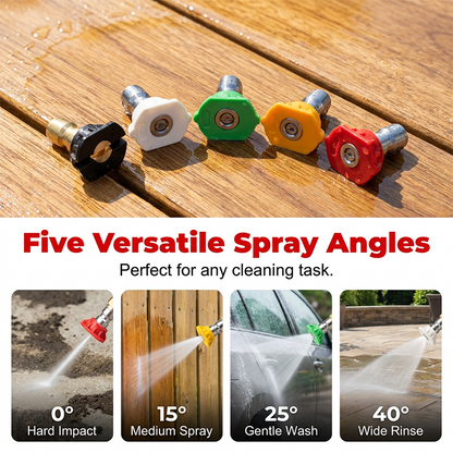 🔧 LIMITED-TIME 49% OFF! ✨ Pressure Washer Shut-Off Valve – Quick Connect, Brass, M22 Fitting 💦