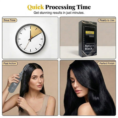 ✨ LIMITED-TIME 49% OFF! 🌿 Plant-Based Comb-In Hair Dye – Easy, Gray Coverage, Nourishing Formula ✨