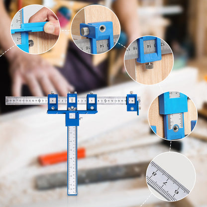 🔥While Supplies Last 40% OFF!🎉Adjustable Cabinet Hardware Jig for Woodworking