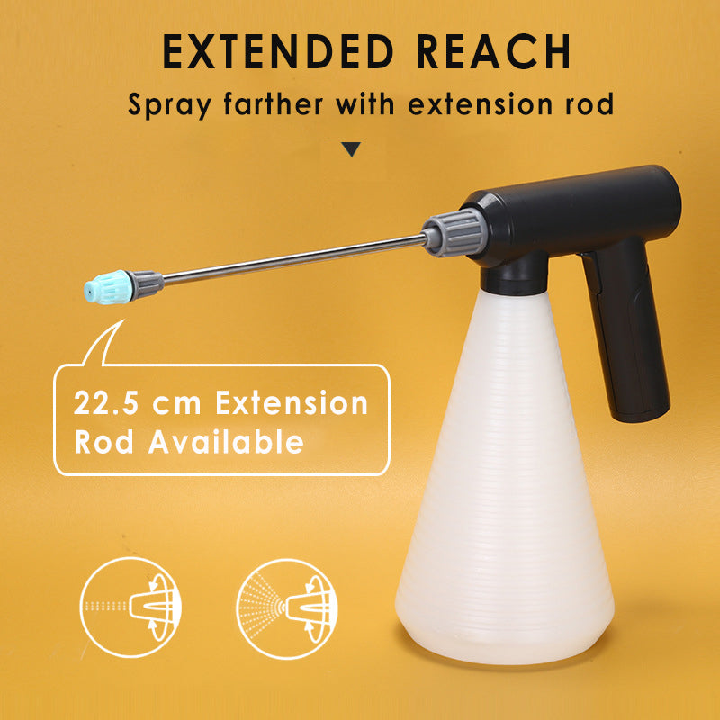 💦 LIMITED-TIME 49% OFF! ✨ Rechargeable Electric Sprayer – Adjustable Spray, One-Button Control, Fits Bottles 🌿