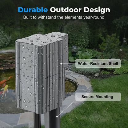 📢📢49% OFF !! ⏰Solar Pond Aerator with Air Pump