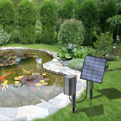📢📢49% OFF !! ⏰Solar Pond Aerator with Air Pump