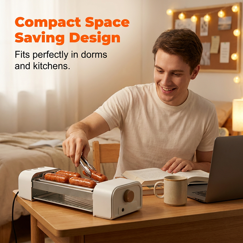 📢📢38% OFF !!⏰Automatic Rotating Sausage Grill