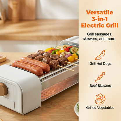 📢📢38% OFF !!⏰Automatic Rotating Sausage Grill