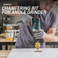 ⚙️ 49% OFF! ✨ Diamond Chamfering Bit for Grinder – Multi-Function, Brazed Diamond, Universal Fit 💎