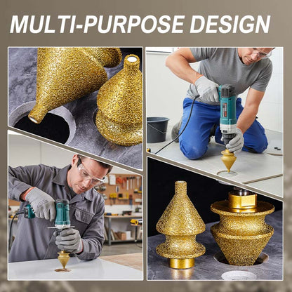 ⚙️ 49% OFF! ✨ Diamond Chamfering Bit for Grinder – Multi-Function, Brazed Diamond, Universal Fit 💎