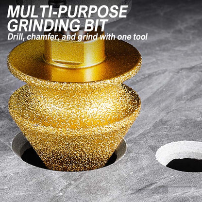 ⚙️ 49% OFF! ✨ Diamond Chamfering Bit for Grinder – Multi-Function, Brazed Diamond, Universal Fit 💎