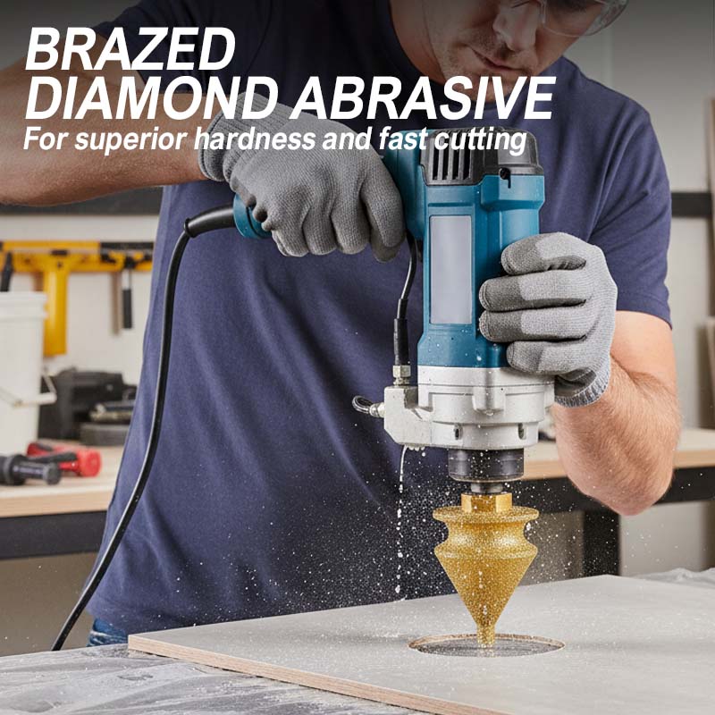 ⚙️ 49% OFF! ✨ Diamond Chamfering Bit for Grinder – Multi-Function, Brazed Diamond, Universal Fit 💎