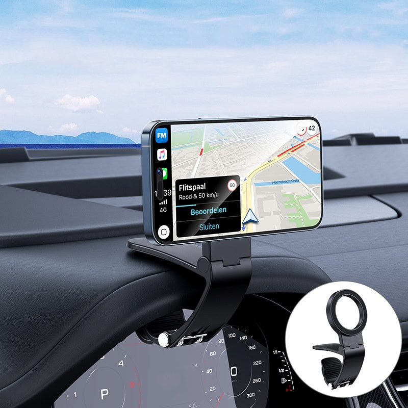 📱 LIMITED-TIME 49% OFF! ✨ Magnetic Dashboard Phone Mount – Strong Hold, Head-Up View, 360° Rotation 🚗