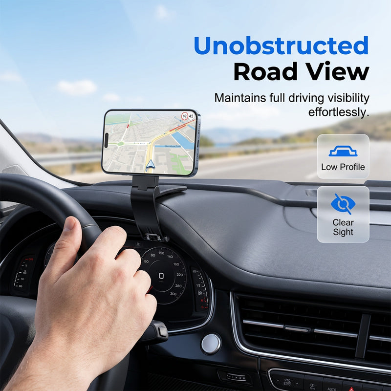📱 LIMITED-TIME 49% OFF! ✨ Magnetic Dashboard Phone Mount – Strong Hold, Head-Up View, 360° Rotation 🚗