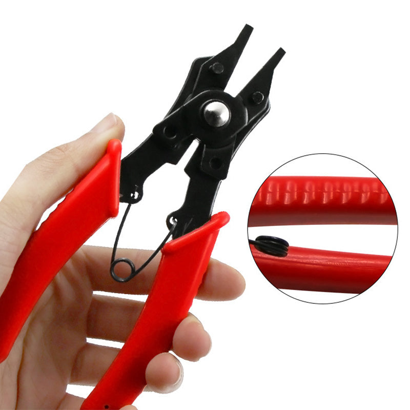 📢📢49% OFF !! ⏰4-in-1 Internal / External Circlip Plier Set