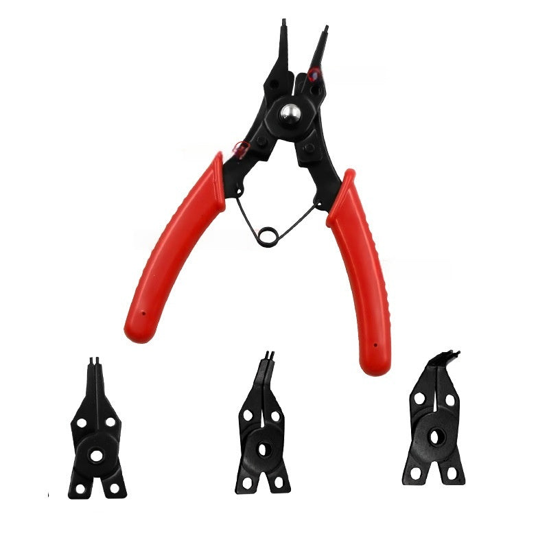 📢📢49% OFF !! ⏰4-in-1 Internal / External Circlip Plier Set