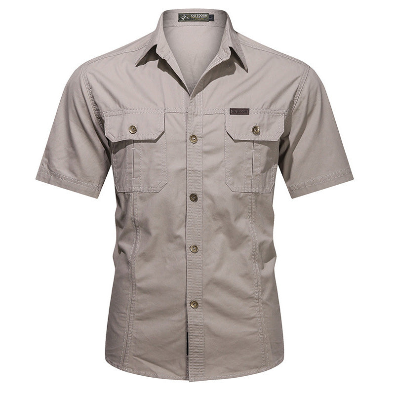💥 Limited-45% OFF Offer 👕 Men’s Short Sleeve Tactical Shirt – Sleek, Practical & Easy to Style ✨