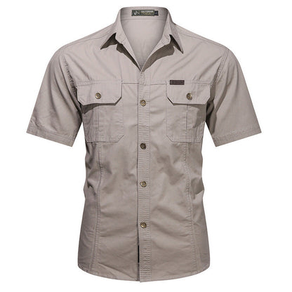 💥 Limited-45% OFF Offer 👕 Men’s Short Sleeve Tactical Shirt – Sleek, Practical & Easy to Style ✨
