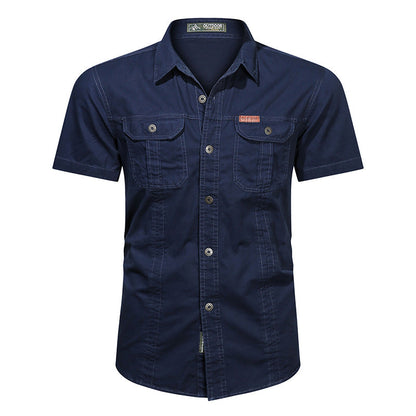 💥 Limited-45% OFF Offer 👕 Men’s Short Sleeve Tactical Shirt – Sleek, Practical & Easy to Style ✨