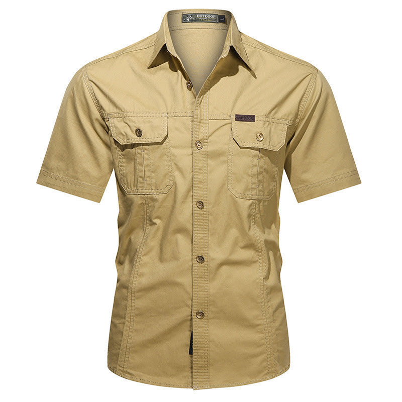 💥 Limited-45% OFF Offer 👕 Men’s Short Sleeve Tactical Shirt – Sleek, Practical & Easy to Style ✨