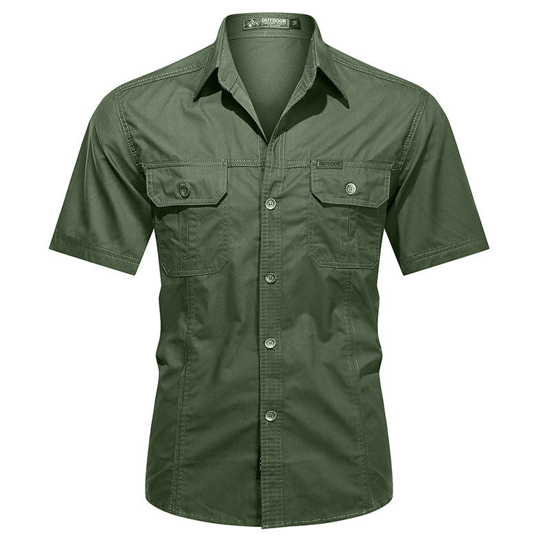 💥 Limited-45% OFF Offer 👕 Men’s Short Sleeve Tactical Shirt – Sleek, Practical & Easy to Style ✨