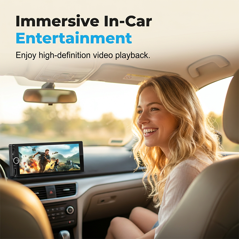 🏆LAST DAY SALE 49% OFF🔥Smart Car Stereo with WiFi, GPS Navigation, and Backup Camera