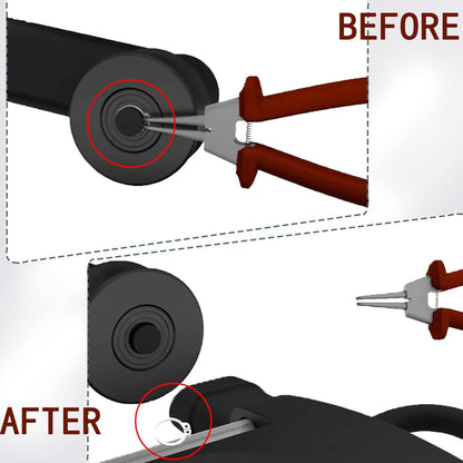 🔥HOT SALE🔧4PCS Snap Ring Pliers Set for Car Repair
