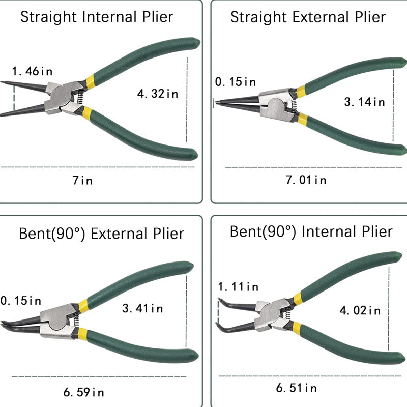 🔥HOT SALE🔧4PCS Snap Ring Pliers Set for Car Repair
