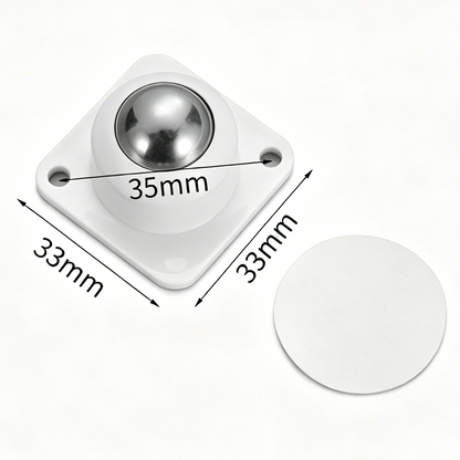 💥LAST DAY 49% OFFER🏠4 PCS Self-Adhesive Swivel Caster Wheels