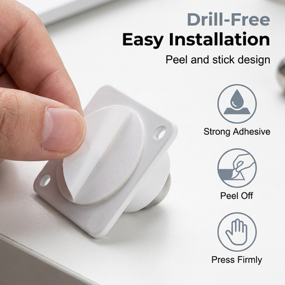💥LAST DAY 49% OFFER🏠4 PCS Self-Adhesive Swivel Caster Wheels