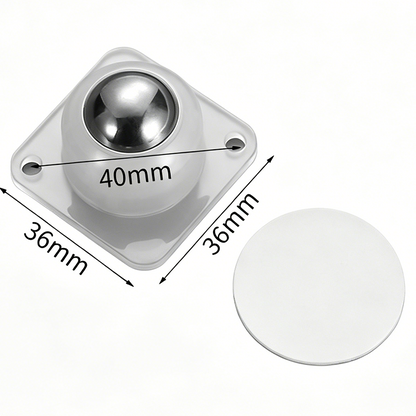 💥LAST DAY 49% OFFER🏠4 PCS Self-Adhesive Swivel Caster Wheels