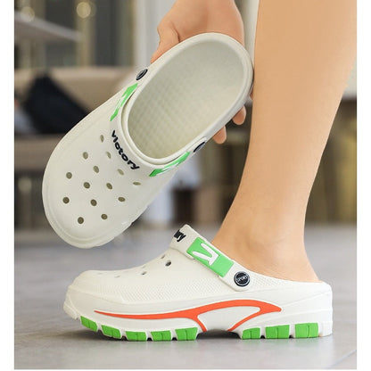 👣 LIMITED-TIME 49% OFF! ✨ Men's Breathable Slip-On Sandals – 2-in-1, Lightweight, Non-Slip 🌊