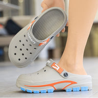 👣 LIMITED-TIME 49% OFF! ✨ Men's Breathable Slip-On Sandals – 2-in-1, Lightweight, Non-Slip 🌊