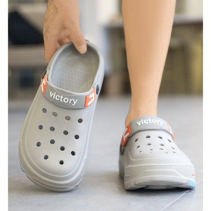 👣 LIMITED-TIME 49% OFF! ✨ Men's Breathable Slip-On Sandals – 2-in-1, Lightweight, Non-Slip 🌊