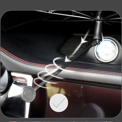 Bendable Car Windshield Sunshade Umbrella