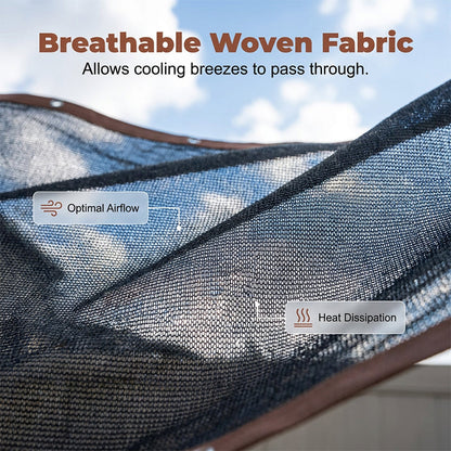 💥49% OFF🌿UV-Blocking HDPE Shade Net with Grommets✨