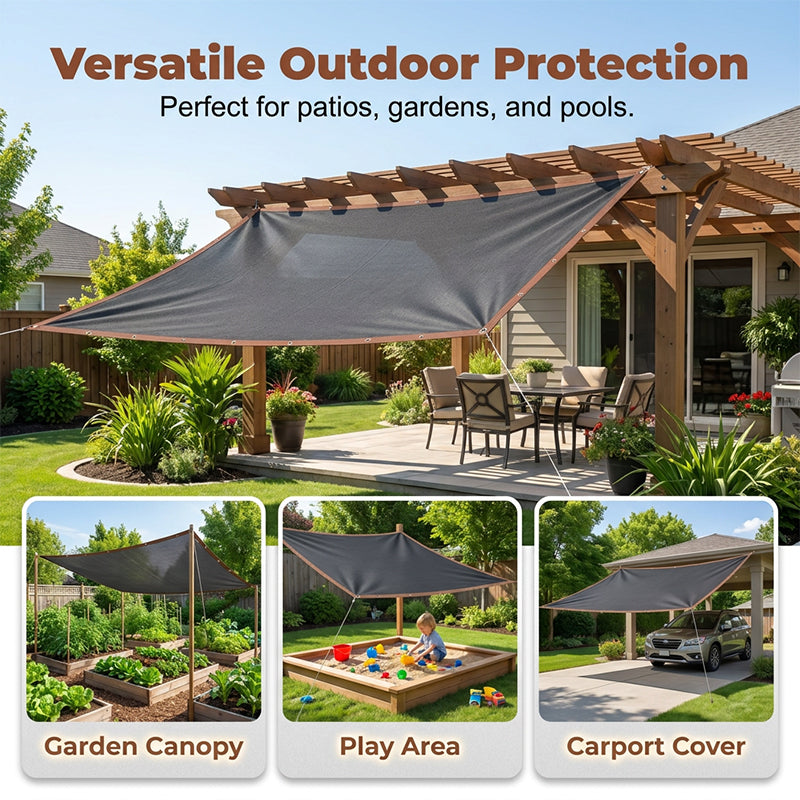 💥49% OFF🌿UV-Blocking HDPE Shade Net with Grommets✨