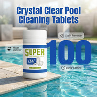 🏊‍♂️ LIMITED-TIME 49% OFF! ✨ Multi-Action Pool Cleaning Tablets – Clarify, Sanitize, Long-Lasting 💧