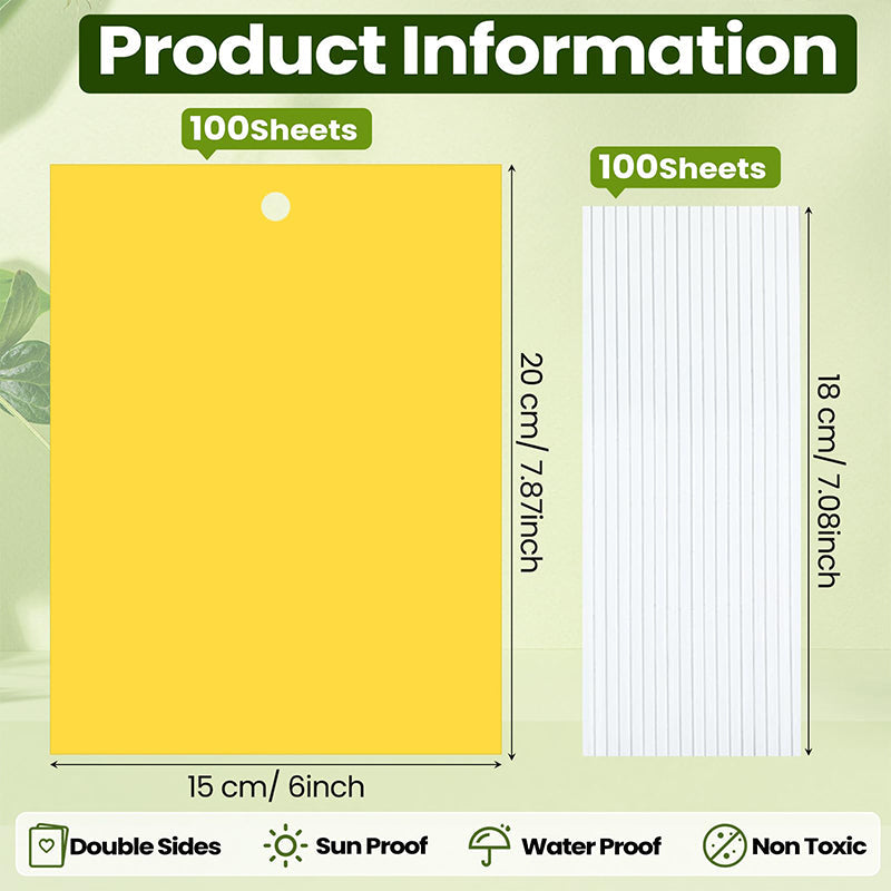 🔥Limited-time offer🌿Super-Sticky Double-Sided Insect Traps (20 Packs)