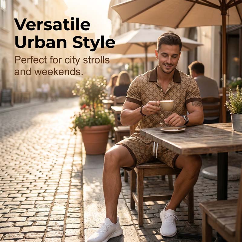 🎁2026 New Arrivals 49% OFF💥Men's Printed 2-Piece Summer Set