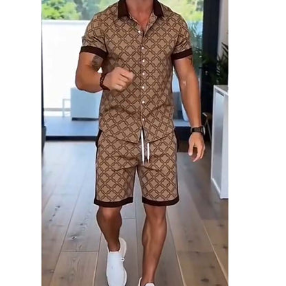 🎁2026 New Arrivals 49% OFF💥Men's Printed 2-Piece Summer Set
