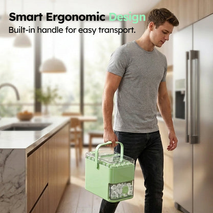 🔥49% OFF NOW! 🧊 Ditch the struggle. Press down, watch the ice plopinto the bin. Zero effort, max ice. 🚀