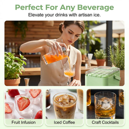 🔥49% OFF NOW! 🧊 Ditch the struggle. Press down, watch the ice plopinto the bin. Zero effort, max ice. 🚀