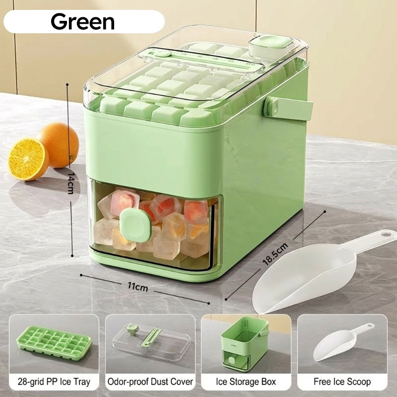 🔥49% OFF NOW! 🧊 Ditch the struggle. Press down, watch the ice plopinto the bin. Zero effort, max ice. 🚀