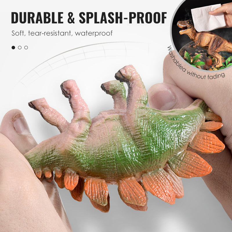 🥳2026 HOT SALE🥳💞50K+ SOLD! 🦖🎁 49% OFF! Kids Fun & Educational Dinosaur Toy Kit – T‑Rex head storage box keeps toys organised. Lifelike figures, waterproof & durable – sparks imagination & learning! 🧩✨