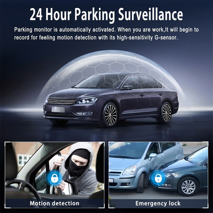 🚗49% OFF NOW ! 📹HD 1080P Multi-Lens Dash Cam – Night Vision, Loop Recording, Motion Sensing Panoramic 5-Camera Car Driving Recorder