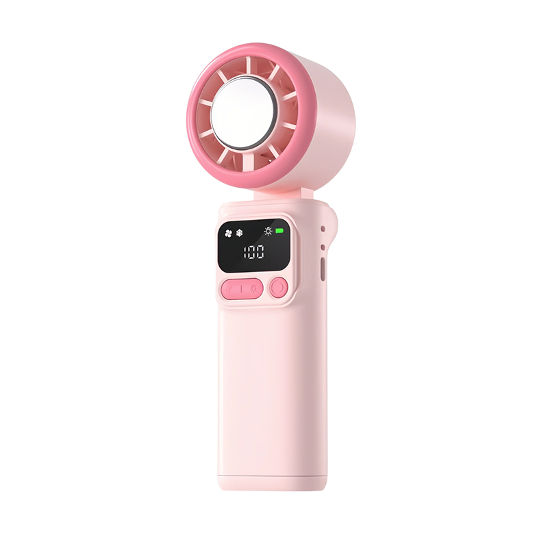 🌬️ LIMITED-TIME 49% OFF! ✨ 199-Speed Handheld Fan – Digital Display, Frost Surface, Adjustable Head 🌡️