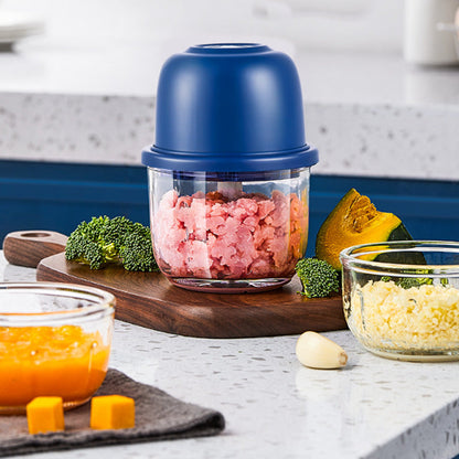 🎁2026 New Arrivals 49% OFF💥Cordless Multifunctional Mini Electric Food Processor, Wireless Portable Kitchen Chopper for Minced Meat, Garlic & Baby Puree, Fast Food Prep Kitchen Helper